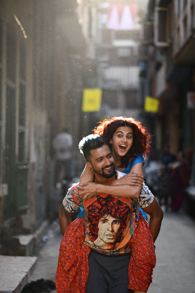 bollywood-vicky-kaushal-interview on sets of-manmarjiyan-movie