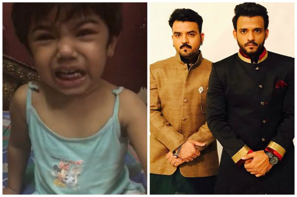 डांट डपटकर पढ़ाने के वीडियो में रोती हुई बच्ची इस बौलीवुड गायक की है भांजी