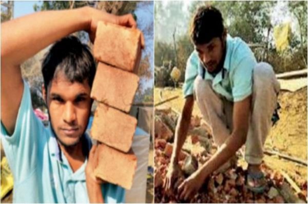 स्पेशल ओलंपिक्स गोल्ड विनर दिहाड़ी लेबर का काम कर भर रहा अपना पेट