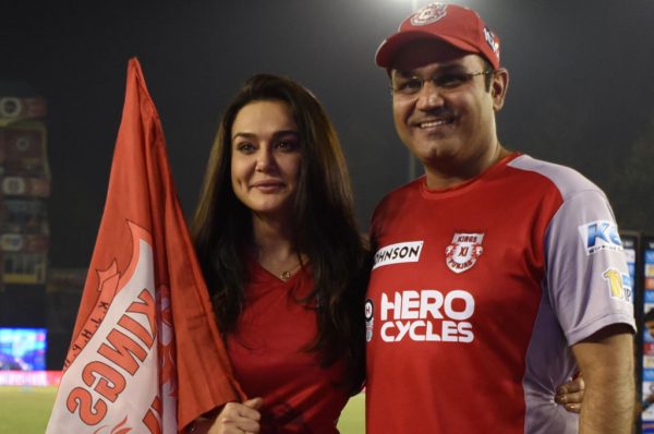 प्रीति जिंटा और सहवाग में हुई बहस पर पंजाब ने दी सफाई