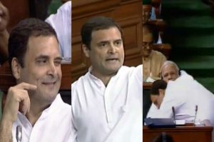 rahul gandhi winked
