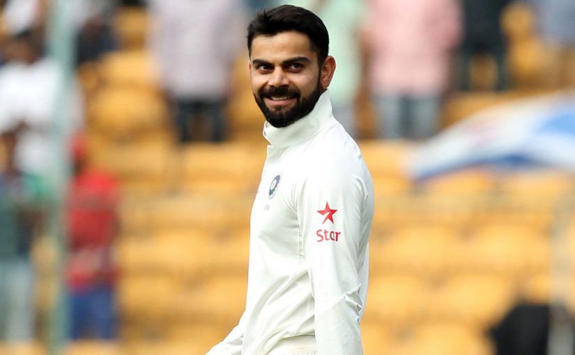 रूट को आउट करने के बाद कोहली ने अनोखे अंदाज में मनाया जश्न
