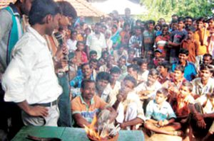social superstition in indian tribe and village
