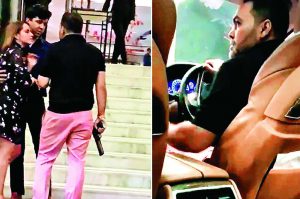 BSP Leader's Son Waves Gun Abuses Woman At 5 star hotel