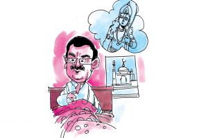 politics Waseem Rizvi Saw lord Rama crying in his dream: