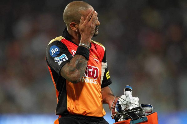 सनराइजर्स हैदराबाद को छोड़ इस टीम में शामिल हो सकते हैं धवन