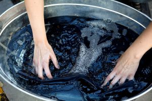 washing jeans