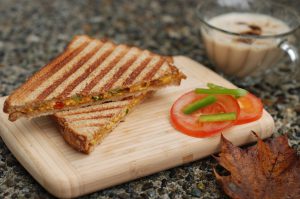 paneer bhurji sandwitch recipe