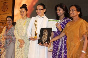 tapsee pannu attends women empowerment event in Lucknow