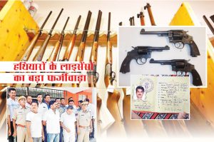 fraud in license of weapons