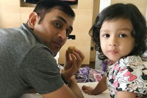 dhoni and jiva