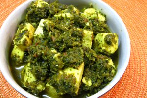 methi paneer