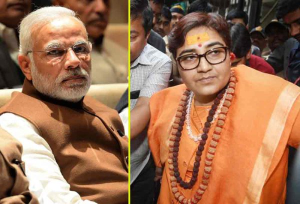 दिखावा है साध्वी प्रज्ञा के बयान पर पीएम की सफाई
