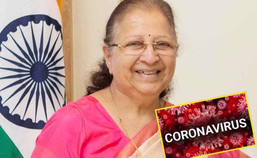 Coronavirus: अब सुमित्रा महाजन ने फैलाया अंधविश्वास