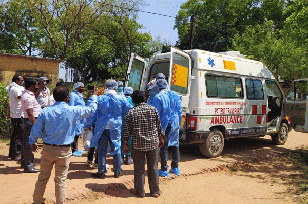#coronavirus: कोरोना पर आधारित मॉक ड्रिल से लोगों में फैली दहशत