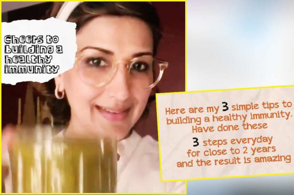 Coronavirus: Sonali Bendre ने बताएं इम्यूनिटी बढ़ाने के 3 टिप्स, आप भी कर सकते हैं ट्राय