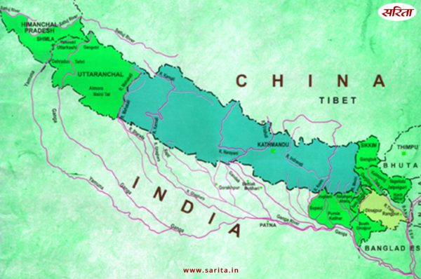 चीन, भारत और नेपाल