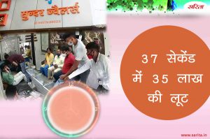 Cime Story : 37 सेकेंड में 35 लाख की लूट