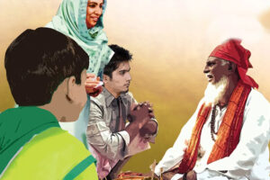 ऐसे हुई पूजा