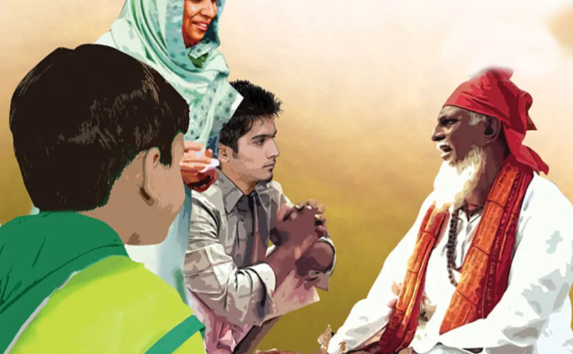 ऐसे हुई पूजा