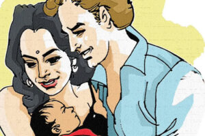 संकर्षण : आशीष की पत्नी ने किस के बच्चे को जन्म दिया ?