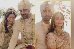 आलिया-रणबीर की शादी की Kissing फोटोज देख भड़के लोग, किया ट्रोल