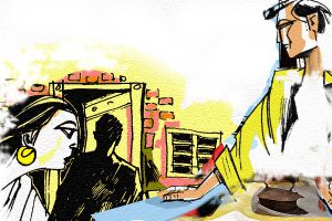 प्रैस वाला : उलझन बाप बेटे की