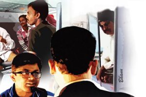 टिकट चोर : महेश ट्रेन में किससे मदद मांग रहा था