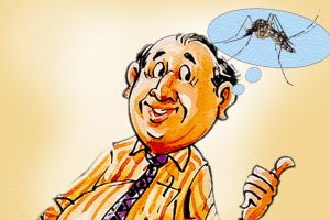 व्यंग्य: मैं और मच्छर