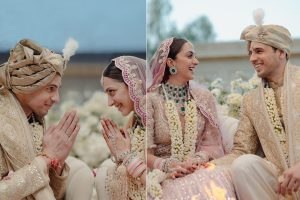 सिद्धार्थ कियारा रिसेप्शन: ब्लैक साड़ी में पति अनंत अंबानी संग पहुंची श्लोका मेहता