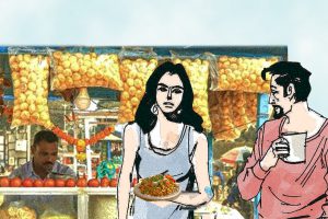 भेलपुरी और सैंडविच : प्यार का सुखद अहसास  रोमांस