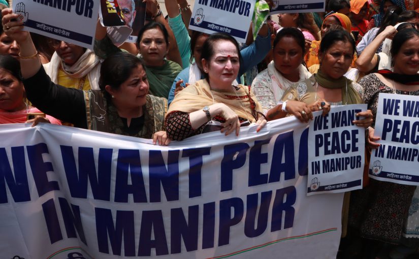 मणिपुर कांड से इंसानियत हुई शर्मसार