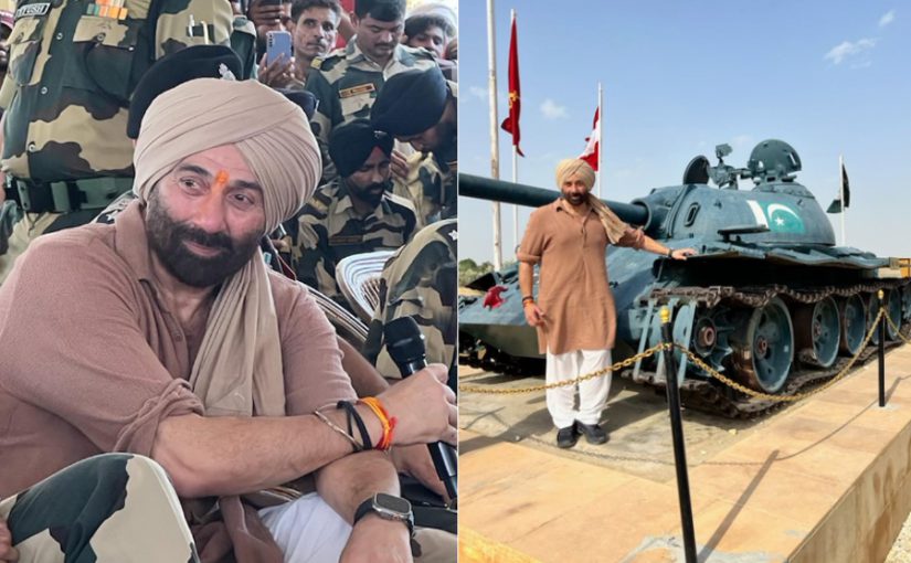 Gadar 2 के प्रमोशन के लिए बॉर्डर पर पहुंचे सनी देओल, जवानों के साथ किया डांस