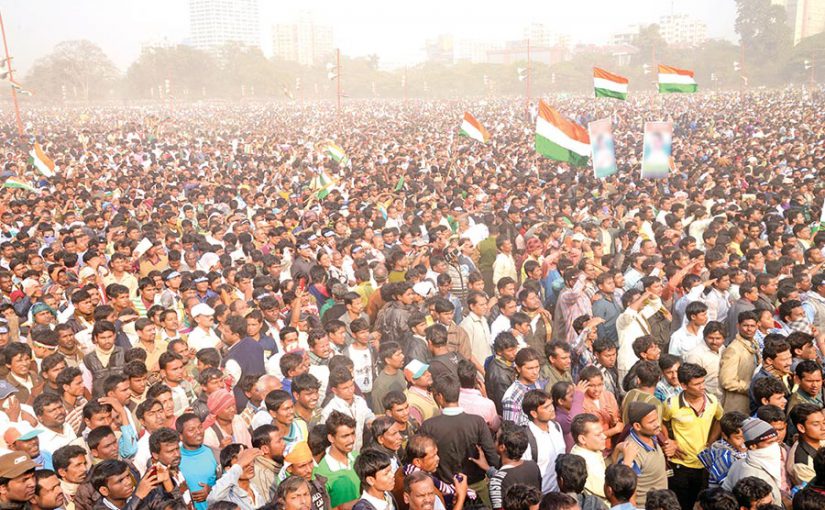 मराठा आरक्षण आंदोलन : जातीय गणना से मिली ताकत