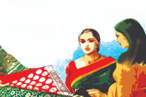 मां की बनारसी साड़ी : सास को खुशी देती बहू की कहानी
