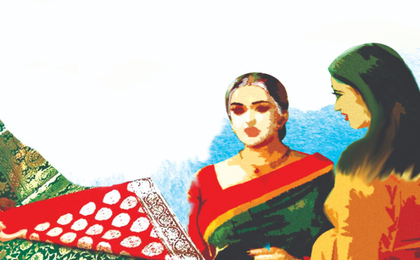 मां की बनारसी साड़ी : सास को खुशी देती बहू की कहानी