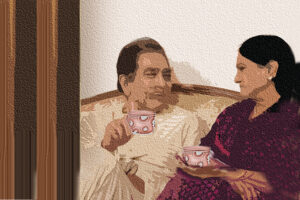 Hindi Kahani : उस दिन की बात है – ज्ञानेंद्र जी अंधेरे कोने में क्यों खड़े थे?