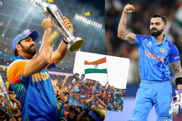 भारत बना वर्ल्ड चैंपियन, रोहित और कोहली की ‘रोको’ जोड़ी ने ट्वेंटी20 क्रिकेट को छलकती आंखों से कहा अलविदा