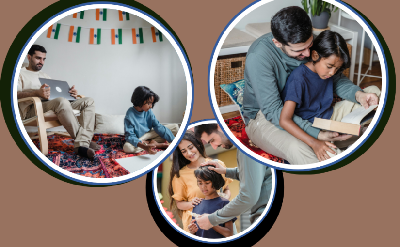 पेरैंट्स बने छोटे बच्चों के लिए रोल मौडल