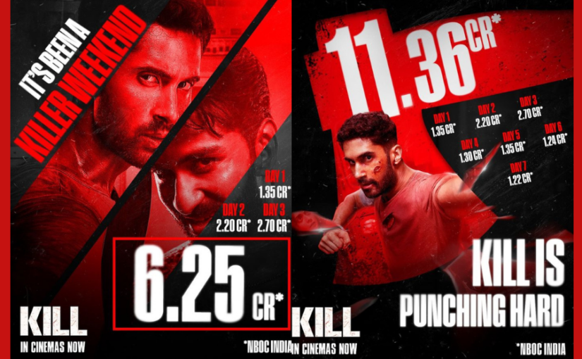 Movies : काम नहीं आया फिल्म ‘KILL’ का वौयलेंस
