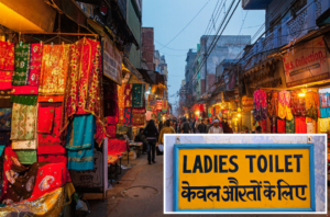 बाजारों में नहीं है शोचालय, महिलाएं हो रहीं बीमार