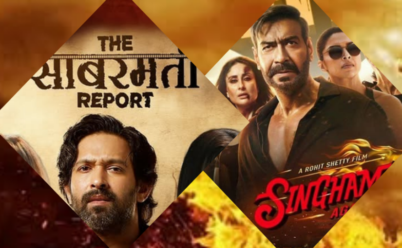 The Sabarmati Report का प्रोपगंडा फेल, Singham Again का पैसा नहीं हुआ वसूल