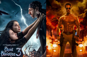 Bollywood :  दीवाली का फायदा नहीं उठा सकी बिग बजट की ‘Singham Again’, ‘Bhul Bhulaiyaa 3
