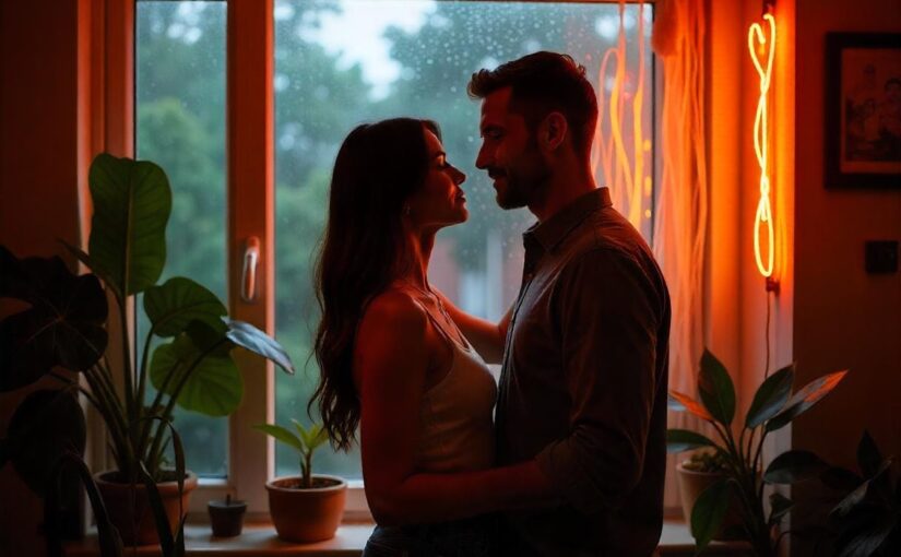 Romantic Poem : भीगते रहे हम, कमरे में बरसात हुई