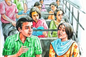 Romantic Story : प्‍यार की पहली छूअन
