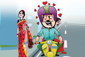 Happy New Year 2025 : मिस्‍टर हैलमेटधारी