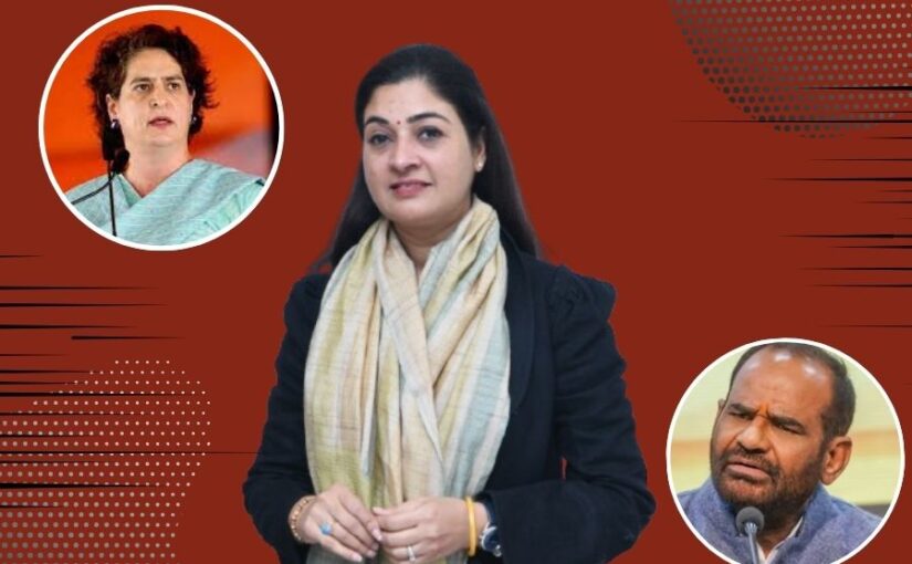 Delhi Election : ‘प्रियंका गांधी के गाल जैसी दिल्‍ली की सड़क’ वाले बयान पर भड़की अलका लांबा 