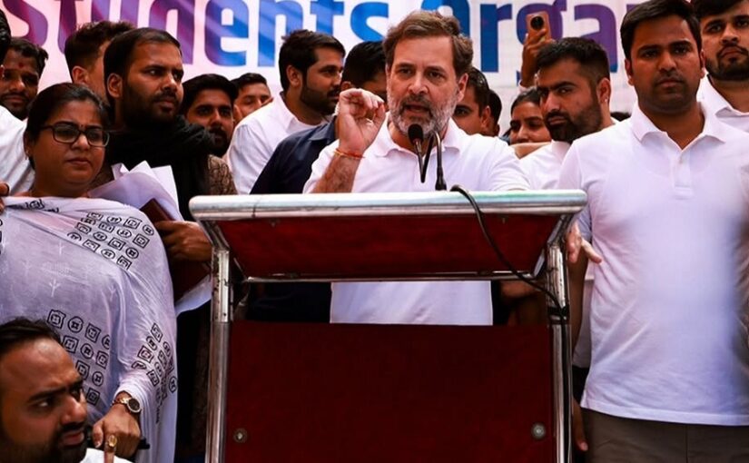 Rahul Gandhi : धर्म नहीं कर्म