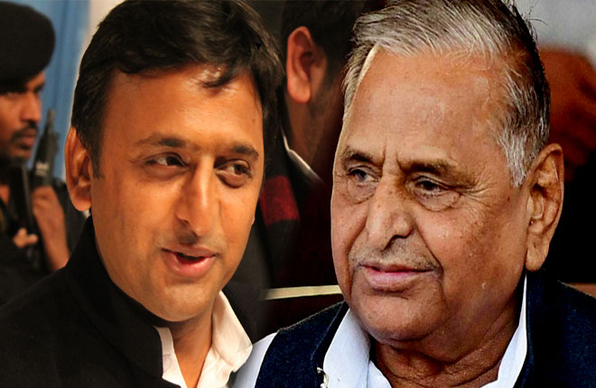 अमर और शिवपाल को नहीं छोड़ सकते मुलायम