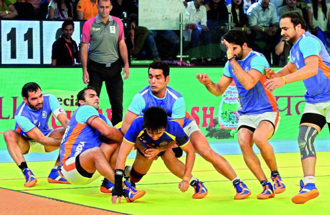 कबड्डी वर्ल्ड कप के फाइनल में पहुंचा भारत